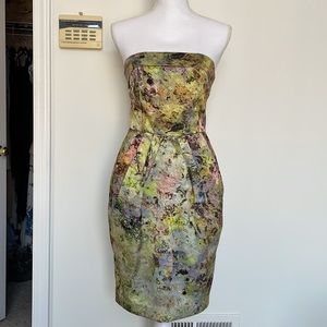 Anthropologie McGinn “Cooling Magma” Dress size 2 has POCKETS!